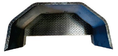 Fender Back 33"X11.750" 14GA Square Diamond Plated